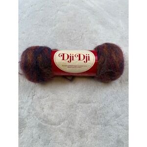 Dji Dji Brushed Variegated Yarn 77 Wool 23 Viscose 50g 110yds Color 8204 Lot 310